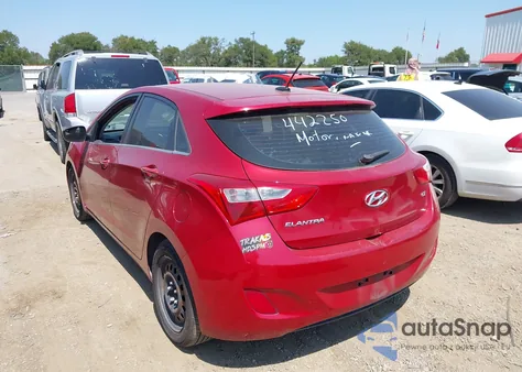2017 Hyundai Elantra Gt from USA, damaged, VIN KMHD35LH3HU354246